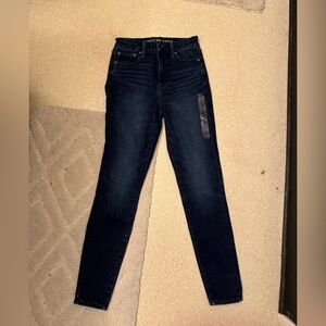 American Eagle Outfitters Dark Blue Jeggings